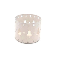 Vintage Metal Candle Holder Candleholder Lantern Hurricane Pillar