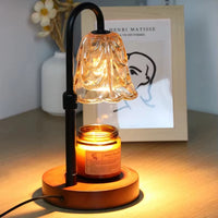 Elegant Vintage Candle Warmer Lamp - Dimmer Wax Melter for Romantic Home Decor Gift